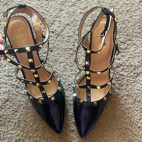 Nicole Miller Shoes - Nicole Miller Rockstud stiletto heels size 8